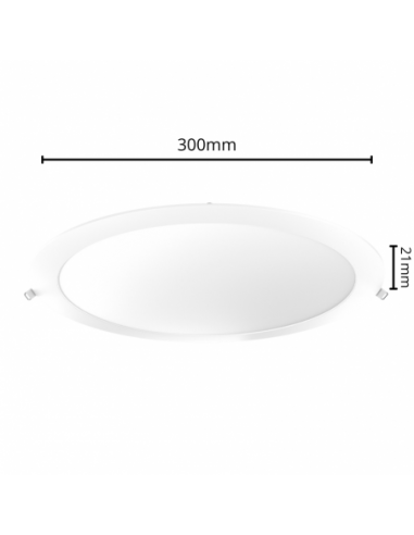 Interelec 403407 Panel Led Embutir...